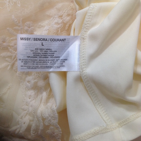 Vintage America-Boho Lace Blouse-Large-NWT - Picture 6 of 8